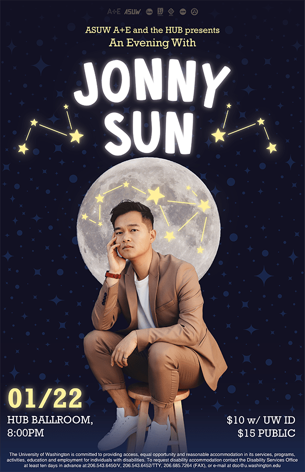 An Evening with Jonny Sun!
